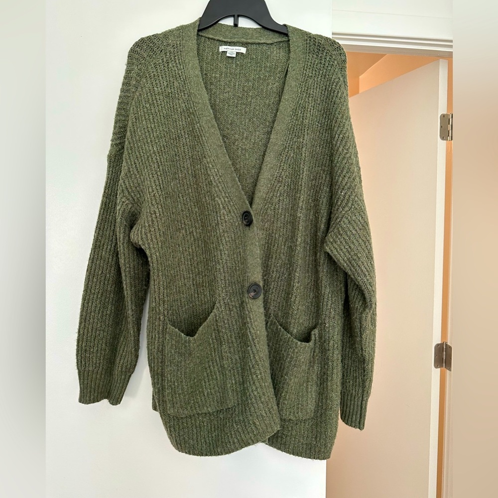 Oversized cardigan sweater
